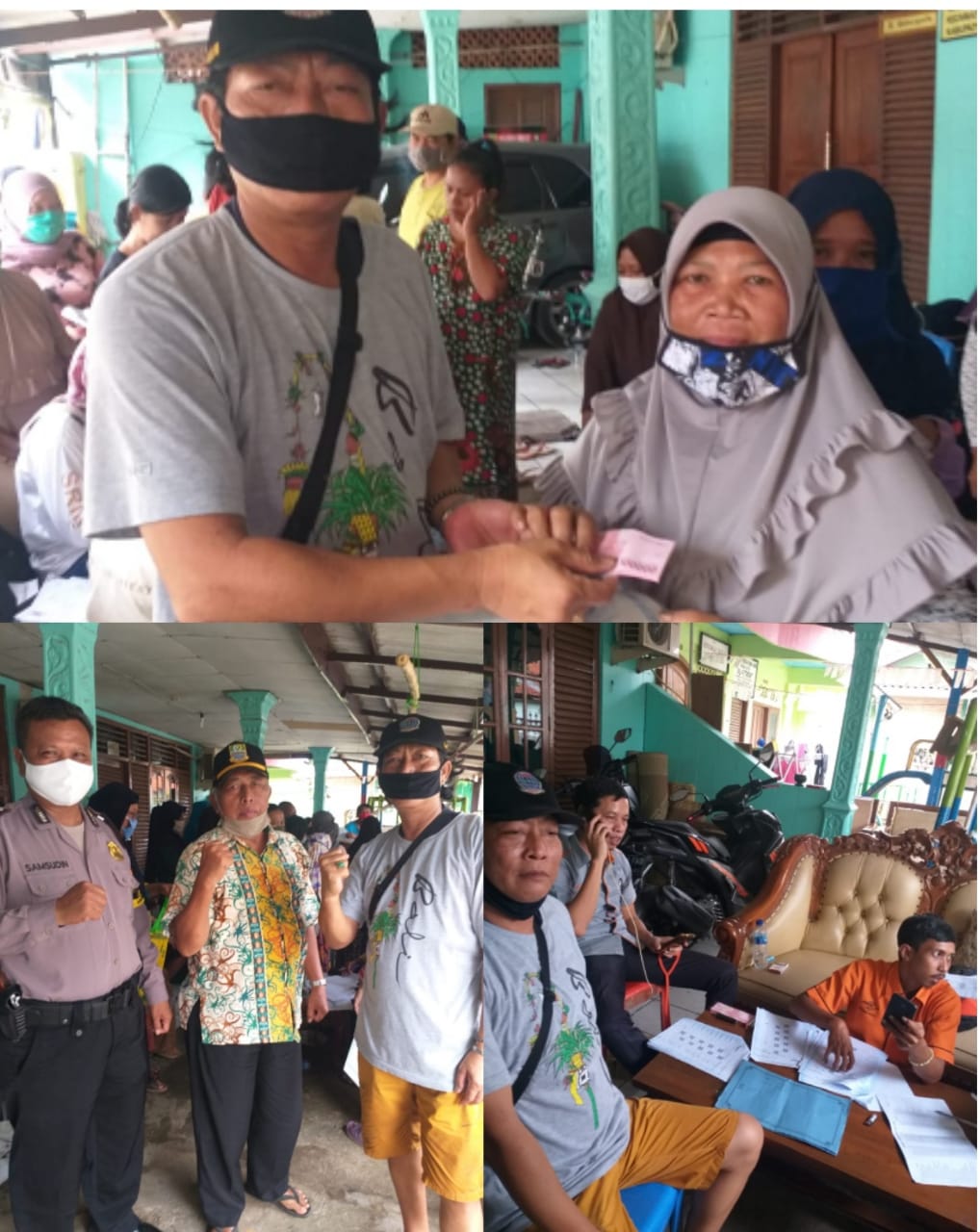 Prihatin Melihat Warga Banyak Yang Tidak Dapat Bantuan, LMP2SDMI  Andil Memperjuangkan BST 